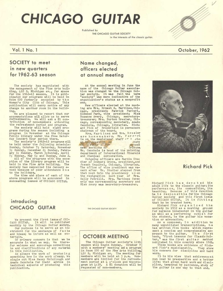 Chicago Guitar Digital Guitar Archive